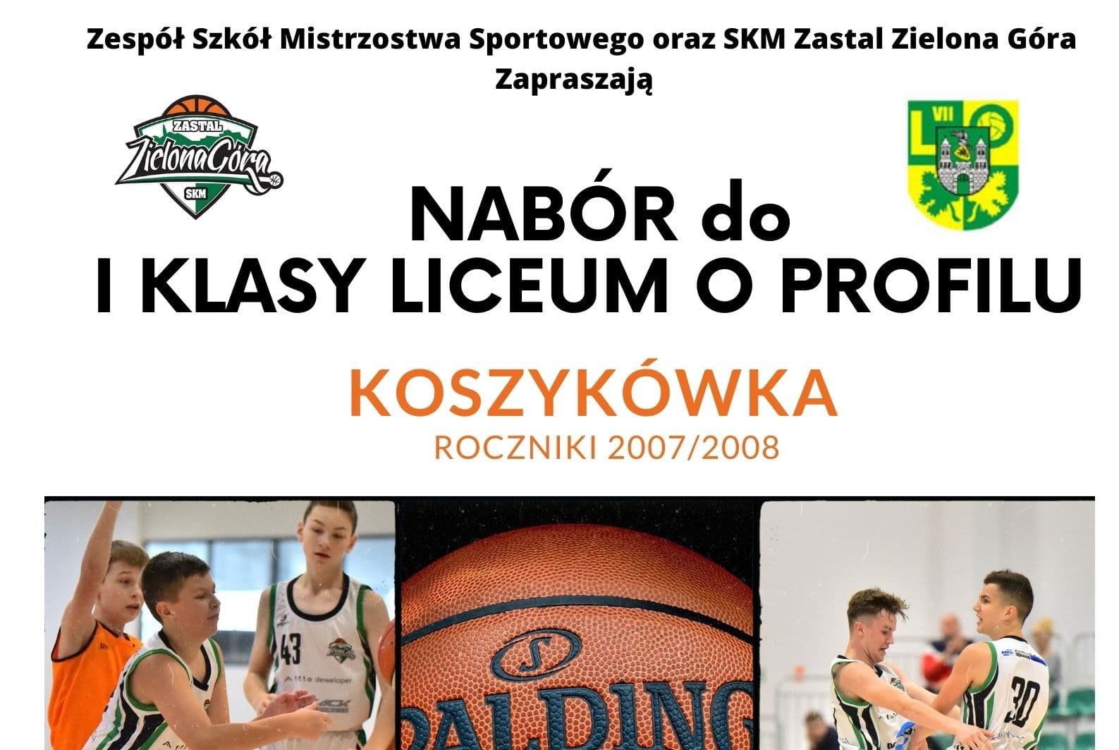 NABÓR do I klasy Liceum o profilu KOSZYKÓWKA2