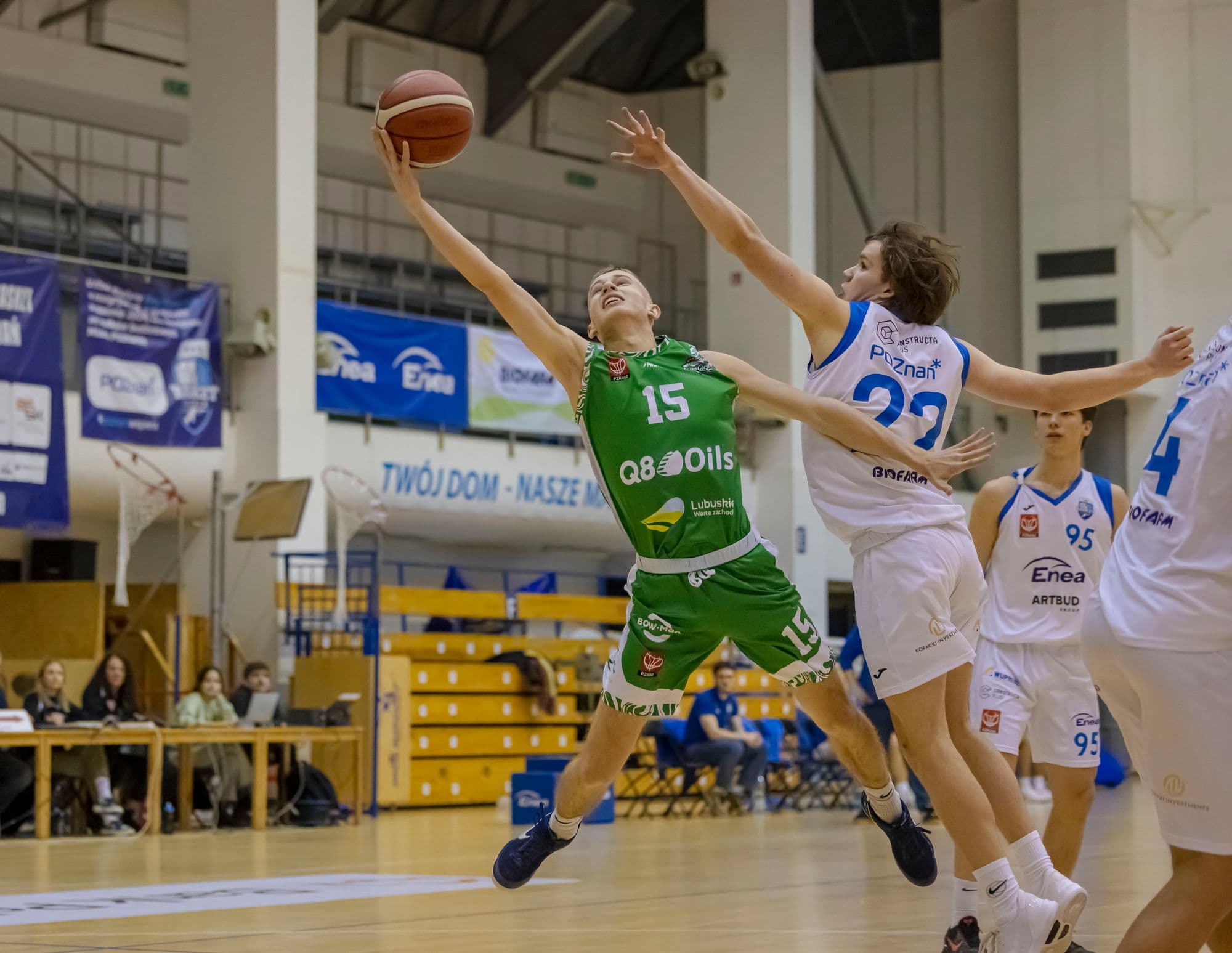 II LIGA : Wygrywamy w Poznaniu z ENEA Basket, w Zielonej Górze z WIARĄ Poznań. — zdjęcie 2