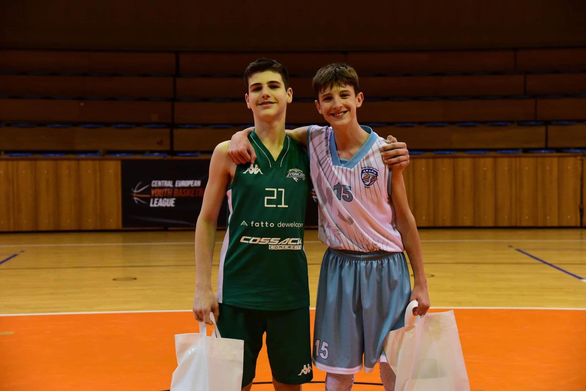 Słowacja - Kadeci 2008r. - 4 miejsce w CEYBL. Spektakularne zwycięstwo w Kłodzku w II lidze. — zdjęcie 2