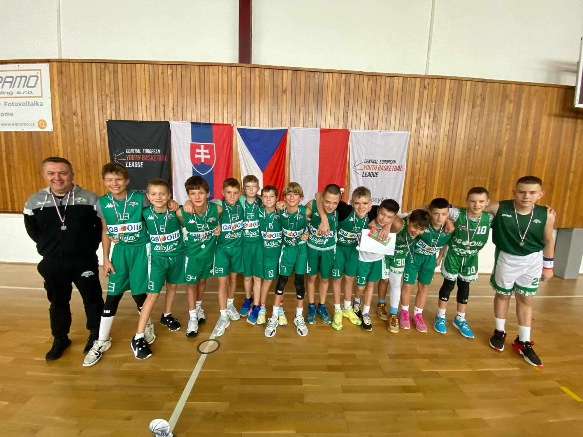 Świetna postawa Młodzików U13 w inauguracji ligi CEYBL ! — zdjęcie 3