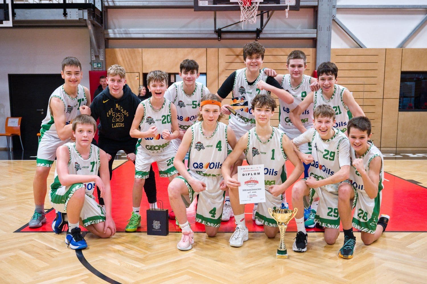 Kolejny wygrany turniej CEYBL U14 - Zastalowcy zdobyli czeski Frydek Mistek — zdjęcie 6