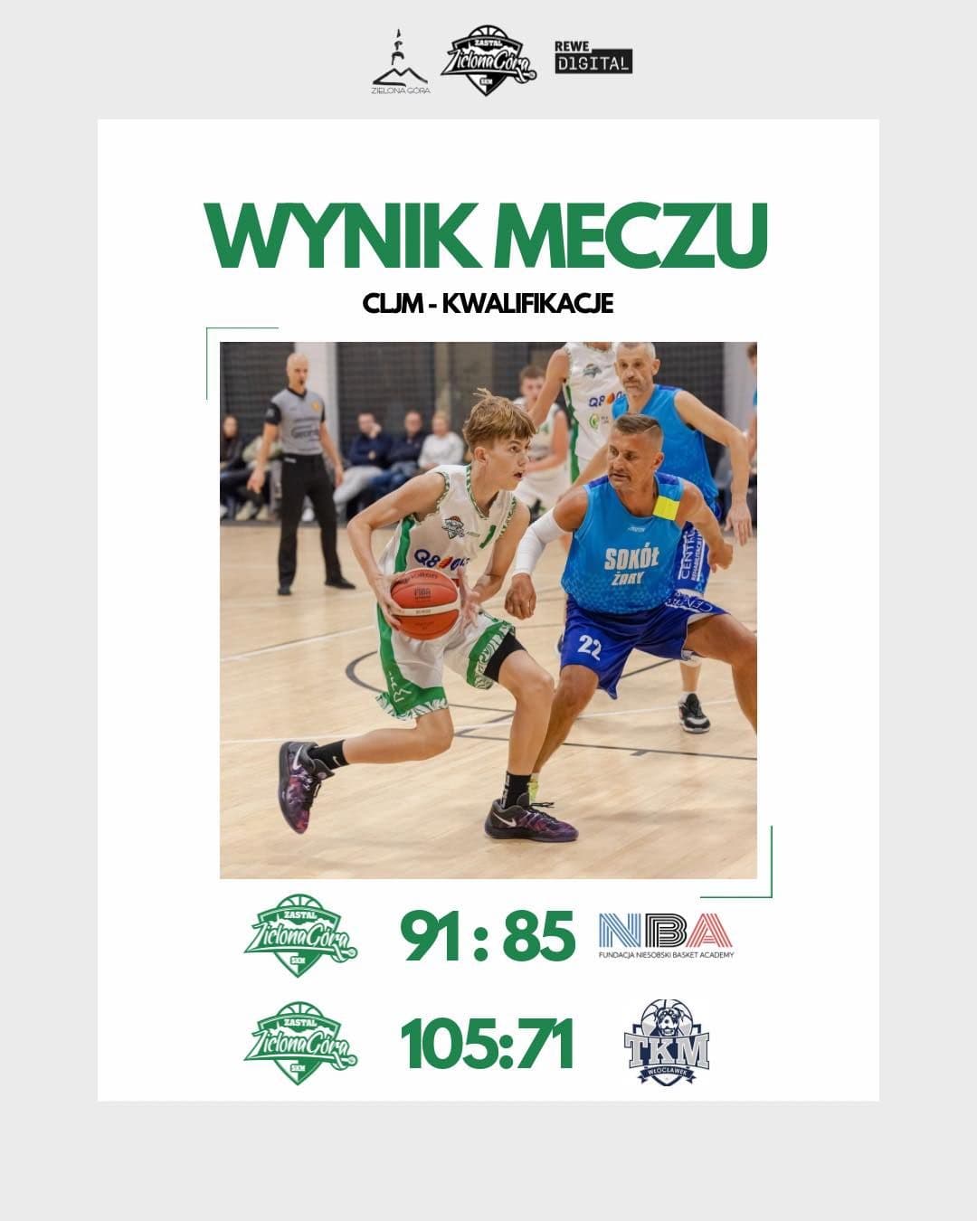 Komplet zwycięstw w kwalifikacjach i gramy w Centralnej Lidze Juniorów ! — zdjęcie 3