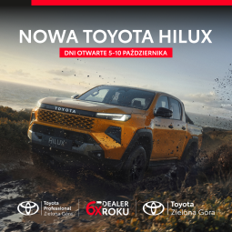 TOYOTA ZIELONA GÓRA partner techniczny SKM Zastal –  Dni Otwarte Hiluxa (5-10.10)